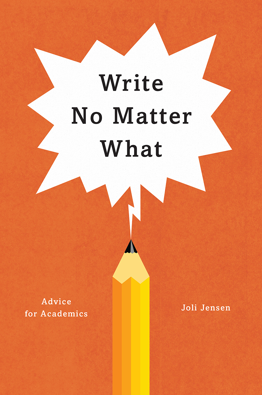 Book cover for Joli Jensen, Write No Matter What