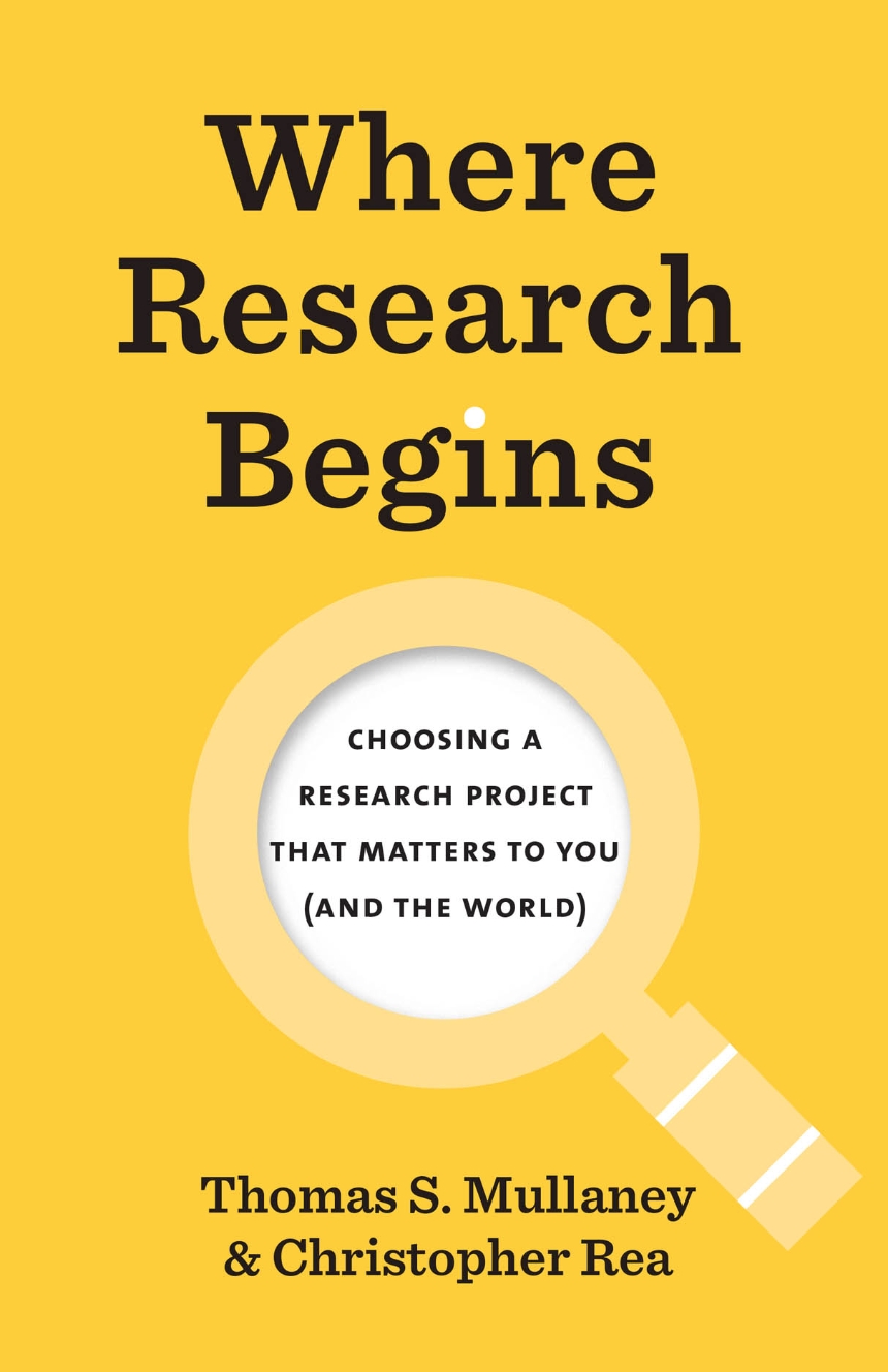 Book cover for Where Research Begins